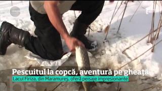 Pescuitul la copcă, aventură pe gheaţă
