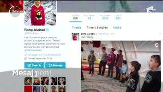 Mesaj pentru Donald Trump! Fetița care a relatat despre războiul din Siria i-a scris președintelui american