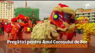 China sărbătorește Anul Nou! Un adevărat spectacol de lumini, după ce familiile lansează lampioane în aer