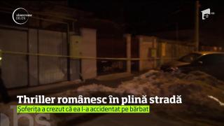SCENĂ ŞOCANTĂ la Brăila! Un bărbat rănit într-un scandal a fost lovit de o mașină