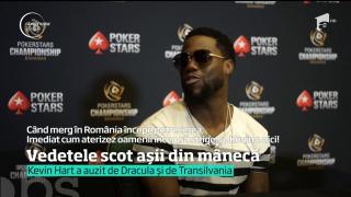 Vedetele scot aşii din mânecă. Kevin Hart a auzit de Dracula şi de Transilvania