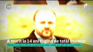 Un adolescent de 14 ani din Neamţ a murit fugind de frica tatălui băut care-l ameninţa cu pistolul