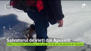 Un medic din Bucureşti străbate 15 kilometri zilnic prin nămeţi să-şi vadă pacienţii