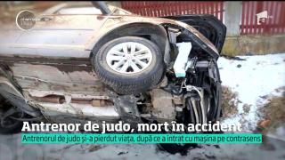 Un cunoscut antrenor de judo din Baia Mare şi-a pierdut viaţa într-un accident de maşină