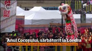 Anul Cocoșului, sărbătorit la Londra