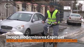 Începe modernizarea Capitalei. Până în 2030, în Capitală ar putea fi 50 de kilometri de benzi unice pentru RATB