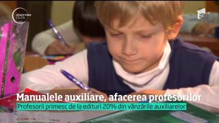 Manualele auxiliare, afacerea de milioane de euro a profesorilor