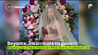 Beyonce este însărcinată şi va avea gemeni