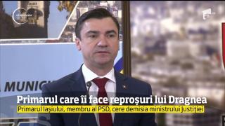 Primarul pesedist care cere DEMISIA ministrului Justiţiei, Florin Iordache! (VIDEO)