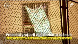 Proiectul grațierii va fi dezbătut la Senat. Corupţia şi abuzul în serviciu sunt excluse de la graţiere