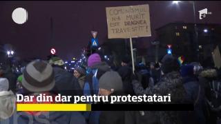 Dar din dar se face RAI! Antreprenorii români îi ajută pe cei care au ieşit în faţa Guvernului