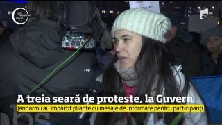 România a ieşit din nou în stradă. 80.000 de oameni în faţa Guvernului