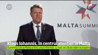 Protestele uriaşe din România, în centrul atenţiei şi la Summitul European din Malta