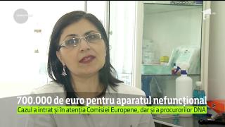700.000 de euro pentru un aparat care nu a fost folosit de 10 ani!