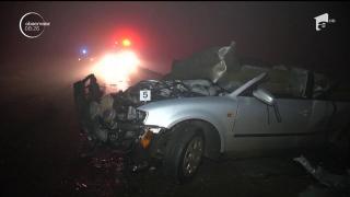 SFÂRŞITUL CUMPLIT al unui tânăr din Botoşani! A murit pe loc după ce s-a izbit de un parapete de pe marginea şoselei