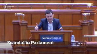 Liviu Dragnea nu a stat la prezidiu în plenul Parlamentului, fiind acuzat de opoziţie că se piteşte