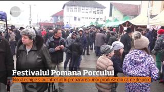 Festivalul Pomana Porcului. În Harghita s-a organizat a doua ediţie a unui festival foarte gustat