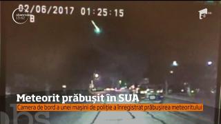 Un meteorit s-a prăbușit în SUA. 200 de oameni au raportat incidentul dar, din fericire, nu au fost înregistrate pagube.