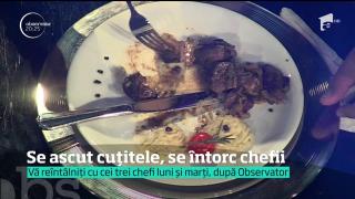 Noul sezon Chefi la cuțite: Chef Florin Dumitrescu s-a speriat de un gândac găsit în farfurie! (VIDEO)