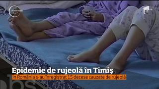 Epidemie de rujeolă în Timiș. Majoritatea copiilor bolnavi nu au fost vaccinaţi de părinţi
