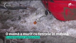GROAZNIC! O mamă a intrat pe contrasens cu maşina şi a murit! Una dintre fiicele ei era în autoturism