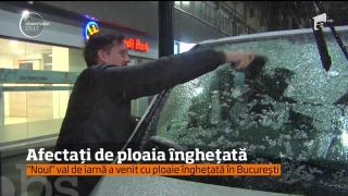N-am scăpat de IARNĂ! Nou val de frig, cu ploaie îngheţată în București