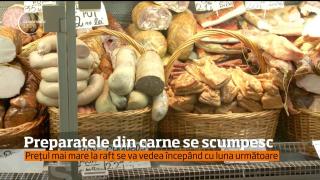 Mâncare mai scumpă, în 2017! Preţul preparatelor din carne creşte cu 5%