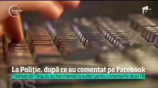 7 bărbaţi din Târgu Jiu au fost chemaţi la audieri pentru comentariile postate pe Facebook