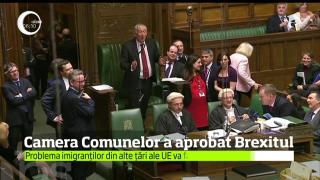 Brexit-ul, aprobat de Camera Comunelor din Parlamentul britanic