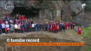 Şapte generaţii, în aceeaşi poză! O familie cu peste 500 de membri, din China, s-a reunit de Anul Nou Chinezesc (VIDEO)