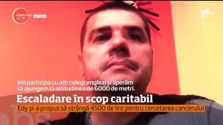 Un român, director de spital în Anglia, vrea să ajungă pe Everest şi să strângă fonduri pentru cercetarea cancerului