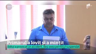 Un primar din Vâlcea a încercat să scape basma curată după ce a produs un accident rutier grav
