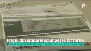 A fost frig, dar o să ne ia cu călduri. Au apărut deja primele facturi la întreţinere după gerul din ianuarie