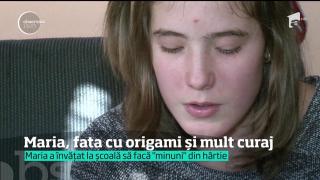 Maria, fata care, la doar 13 ani, luptă cu două boli incurabile și face eforturi să AJUTE oamenii (VIDEO)
