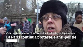 Incidente violente la periferia Parisului. Câteva magazine au fost devastate, iar maşina unui post de radio a fost incendiată