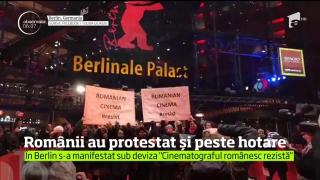 Protestele de peste graniţa! Românii din Franţa au protestat la Turnul Eifflel. Mesajul #REZIST, pe covorul roşu de la Berlin, dar şi la premiile BAFTA de la Londra
