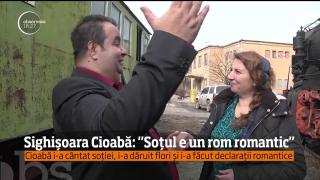 De Sfântul Valentin, Dorin Cioabă și-a dus soția la Muzeul CFR