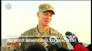 Au venit americanii! Cu tancurile, la Baza de la Mihail Kogălniceanu