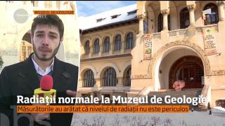 Radiații normale la Muzeul de Geologie. Măsurătorile au arătat că nivelul de radiații nu este periculos