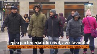 Legea parteneriatului civil, aviz favorabil. Peste 800 de mii de români ar putea beneficia de măsură (VIDEO)