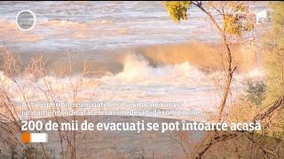 Locuitorii din nordul Californiei pot răsufla liniştiţi! Cei 200 de mii de evacuați se întorc acasă