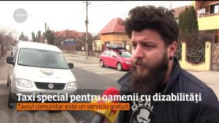 Taxi special pentru oamenii cu dizabilităţi! Cine sunt iniţiatorii proiectului inedit