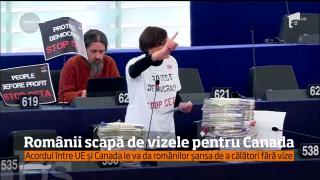 Românii scapă de vize! De când vom putea vizita Canada doar cu buletinul