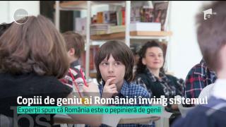 România, o mină de diamante neşlefuite, când vine vorba de copii supradotaţi! Sistemul de învăţământ e, însă, o piedică în calea succesului