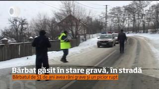 Moarte suspectă, în judeţul Iaşi. Un bărbat a murit, după ce a fost găsit inconştient de către medici la marginea drumului (VIDEO)