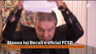 "STEAUA" lui Gigi Becali a dispărut! Numele oficial al echipei este FCSB (VIDEO)