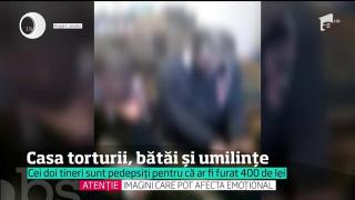 Scene de Evul Mediu în Olt! Doi tineri au fost torturați, umiliți și filmați chiar de rudele lor! Atenție, imagini cu impact emoțional (VIDEO)