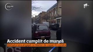 Tânăr român, MORT la Londra într-un cumplit accident de muncă (VIDEO)