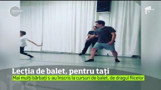 Lecția de balet, varianta pentru taţi (VIDEO)