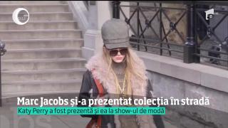 Designerul Marc Jacobs și-a prezentat colecția în stradă